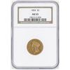 1854 $3 Indian Princess Head Gold Coin NGC AU53