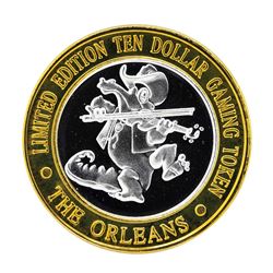 .999 Silver The Orleans Hotel & Casino Las Vegas, NV $10 Limited Edition Gaming
