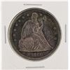 1860-O No Motto $1 Seated Liberty Silver Dollar Coin