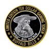 Image 1 : .999 Silver Buffalo Bills Resort & Casino $10 Limited Edition Gaming Token