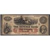 Image 1 : 1867 $2 The Beverly Bank Obsolete Note