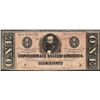 Image 1 : 1864 $1 Confederate States of America Note