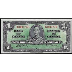 1937 $1 Bank of Canada Note
