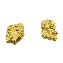 Lot of (2) Gold Nuggets 2.2 grams Total Weight