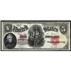 1907 $5 Woodchopper Legal Tender Note