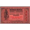 July 1952 Democratic National Convention Ticket