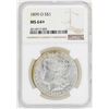 Image 1 : 1899-O $1 Morgan Silver Dollar Coin NGC MS64+