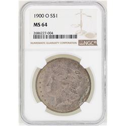 1900-O $1 Morgan Silver Dollar Coin NGC MS64