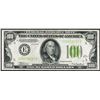 Image 1 : 1934 $100 Federal Reserve Note Light Green Seal