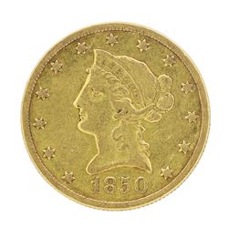 1850-O $10 Liberty Head Eagle Gold Coin