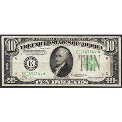 1934A $10 Federal Reserve STAR Note