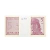 Image 1 : Pack of (100) 1964 5 Sen Indonesia Uncirculated Notes