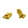 Image 2 : Lot of (2) Gold Nuggets 1.9 grams Total Weight