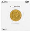 1908 Austria 10 Corona Gold Coin