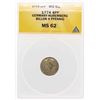 1774 Germany-Nuremberg Billion 4 Pfennig Coin ANACS MS62