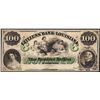 Image 1 : 1800's $100 The Citizens Bank of Louisiana Obsolete Note
