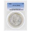 Image 1 : 1886 $1 Morgan Silver Dollar Coin PCGS MS66