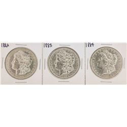 1882-1884 $1 Morgan Silver Dollar Coins