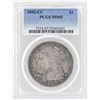 Image 1 : 1892-CC $1 Morgan Silver Dollar Coin PCGS MS65