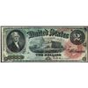Image 1 : 1869 $1 Rainbow Legal Tender Note- Repaired