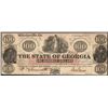 Image 1 : 1862 $100 The State of Georgia Obsolete Note
