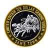 Image 1 : .999 Silver Sam's Town Las Vegas Nevada $10 Casino Limited Edition Gaming Token