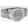 Image 3 : Rolex Mens Stainless Steel Meteorite 3.15 ctw. Diamond Datejust Wristwatch