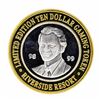 Image 1 : .999 Silver Riverside Resort Hotel & Casino $10 Casino Limited Edition Gaming To