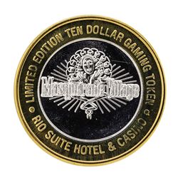 .999 Silver Rio Suite Hotel & Casino $10 Casino Limited Edition Gaming Token