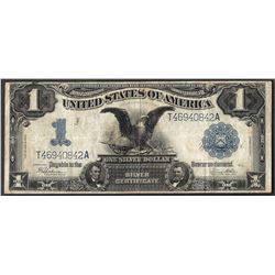 1899 $1 Black Eagle Silver Certificate Note