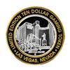Image 2 : .999 Silver Las Vegas Club $10 Limited Edition Casino Gaming Token