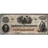 Image 1 : 1862 $100 Confederate States of America Note