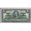 Image 1 : 1937 $1 Bank of Canada Note
