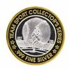 .999 Silver Flamingo Hilton $10 Casino Limited Edition Gaming Token