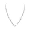 Image 1 : 14KT White Gold Ladies 13.00 ctw Diamond Necklace