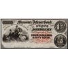 Image 1 : 1860's $4 The State of Missouri Defence Bond Obsolete Note