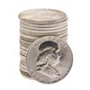 Roll of (20) 1960 Brilliant Uncirculated Franklin Half Dollar Coins