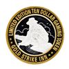 Image 2 : .999 Silver Gold Strike Inn Boulder City, Nevada $10 Limited Edition Casino Gami