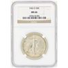Image 1 : 1943D Walking Liberty Half Dollar Coin NGC MS66