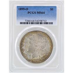 1899-O $1 Morgan Silver Dollar Coin PCGS MS64