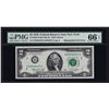 Image 1 : 1976 $2 Federal Reserve Note Mismatched Serial Number ERROR PMG Gem Unc. 66EPQ