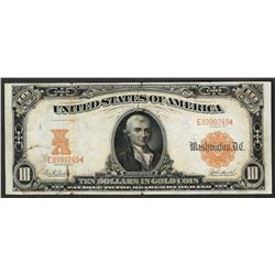 1907 $10 Gold Certificate Note