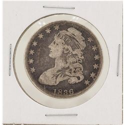 1836 Capped Bust Half Dollar Silver Coin