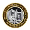 Image 1 : .999 Silver Las Vegas Club $10 Limited Edition Casino Gaming Token
