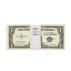 Lot of (200) 1935 $1 Silver Certificate Notes