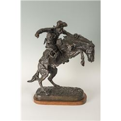 Frederic Remington, bronze, Glenna Goodacre, bronze