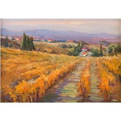 Howard Friedland, three oils