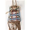 Image 2 : Apache Beaded Bag, 15.75" long