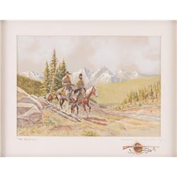 Byron Wolfe, watercolor