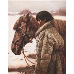 Jie Wei Zhou, oil on canvas